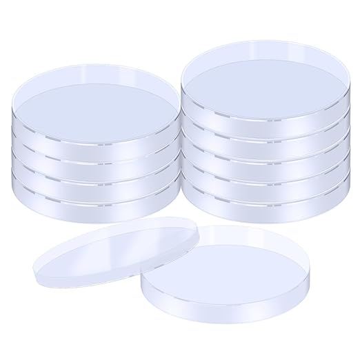 SciStar Fundamentals Petri Dishes with Lids, 90 mm Diameter