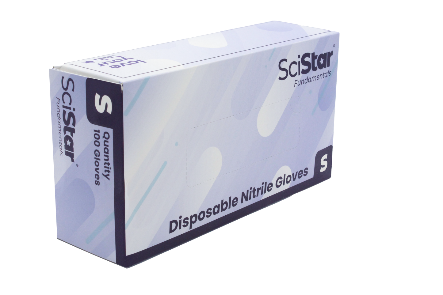 SciStar Fundamentals Black Nitrile Gloves